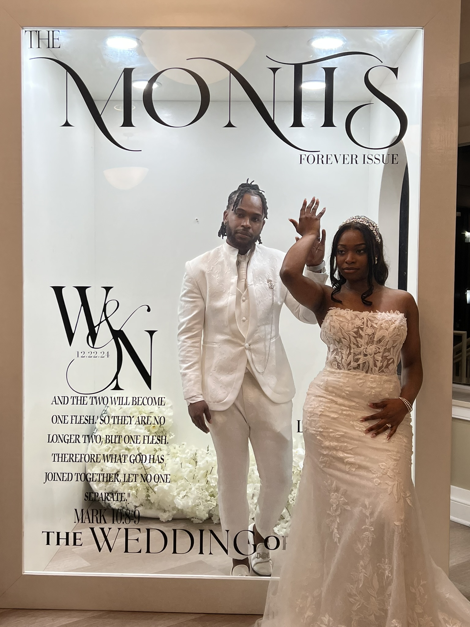 Custom BLux Magazine Photo Experience created for a celebration